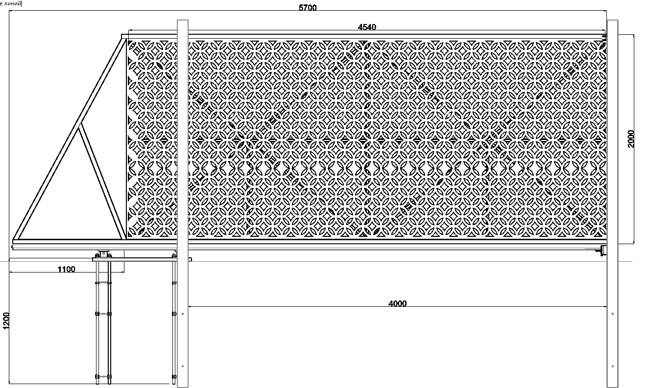 вотрота откатные 2000х4000 Pattern